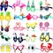 20 Pairs Novelty Luau Party Sunglasses Fun Hawaiian Sunglasses Beach Party Decorations